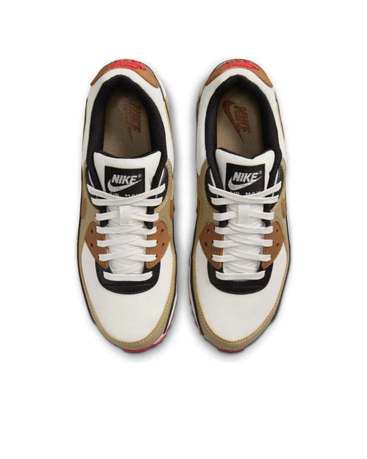 Nike Brown (Wmns) Air Max 90 'Phantom Fire Light British Tan'