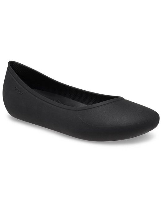 CROCSTM Black (Wmns) Brooklyn Flats