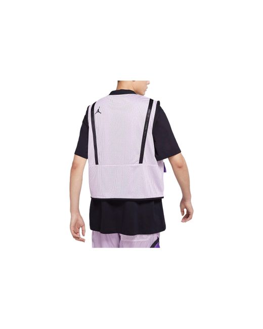 Nike Purple 23 Engineered Utility Cargo Vest for men