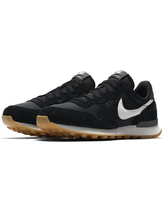 Nike Black (Wmns) Internationalist Gum'