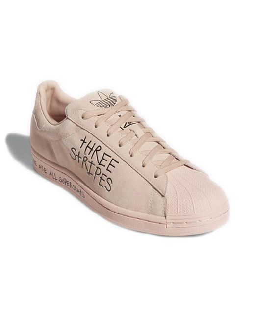 Adidas Pink Fat Tiger Workshop X Superstar 'Paradise Lost' for men