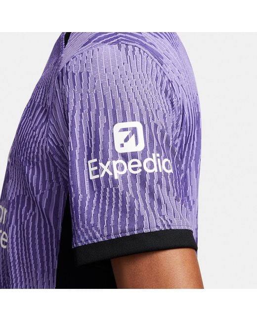 Nike Purple Liverpool Fc 2023/24 Match Third Jersey for men
