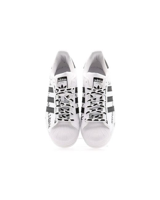Adidas White Superstar 'Sharpie Pack for men
