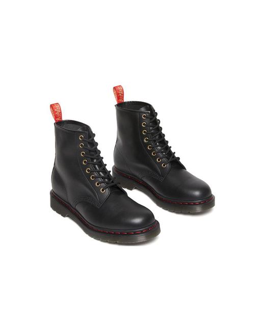 Dr. Martens Black 1460 Year Of The Rabbit Leather Lace Up Boots for men