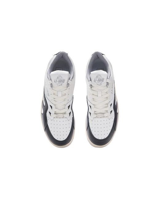 Li-ning Blue 937 Deluxe Low Creamwhite' for men