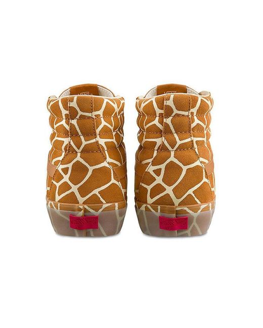 Vans Brown Sk8-Hi Vlt Lx 'Giraffe' for men