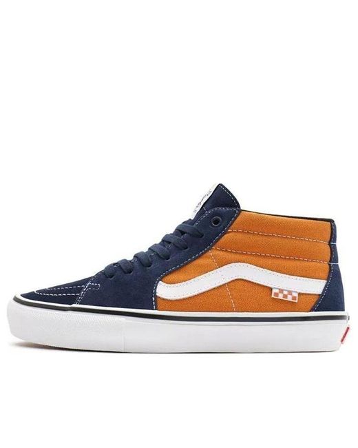 Vans Blue Skate Grosso Mid for men
