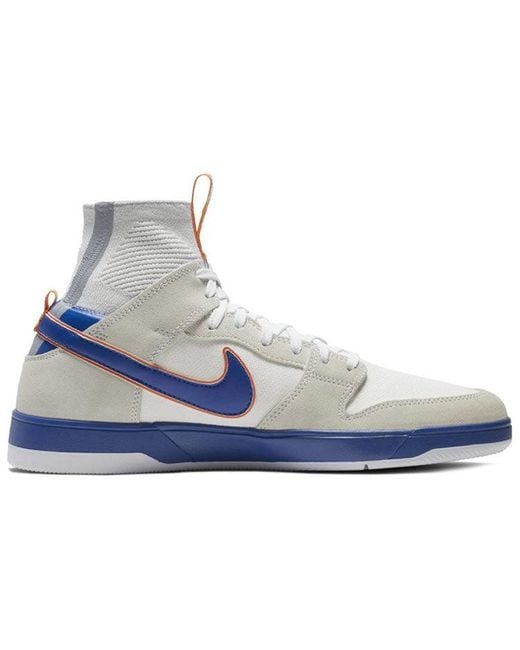 Nike Blue X Medicom Toy Zoom Sb Dunk Elite High 'Be@Rbrick' for men