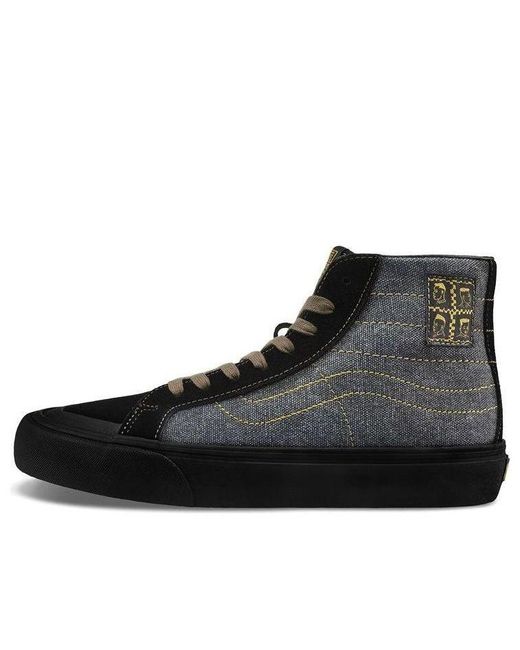 Vans Black Michael February X Sk8-Hi 138 Decon Military' for men