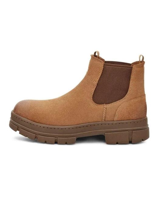 Ugg Brown Skyview Chelsea Boot 'Chestnut Suede' for men