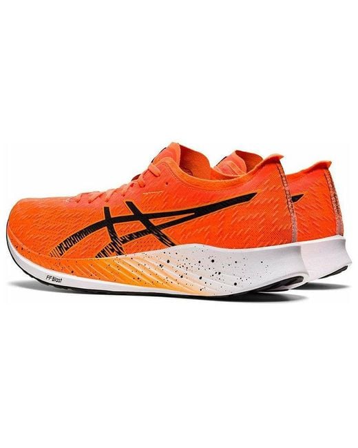 Asics Orange Magic Speed 2E Wide 'Shocking' for men