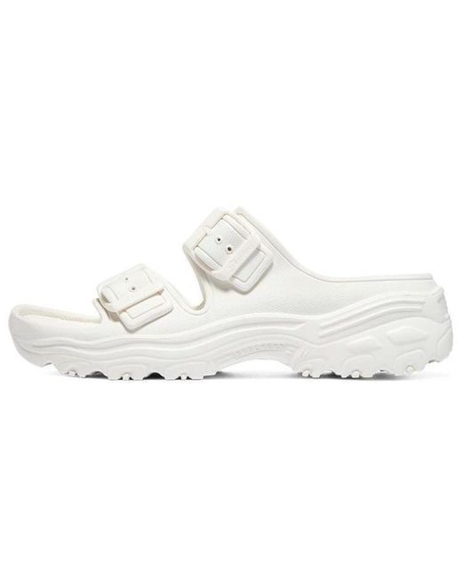 Skechers White (Wmns) D'Lites 2.0