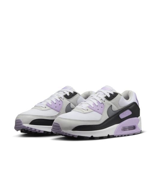 Nike White (Wmns) Air Max 90 Lilac'