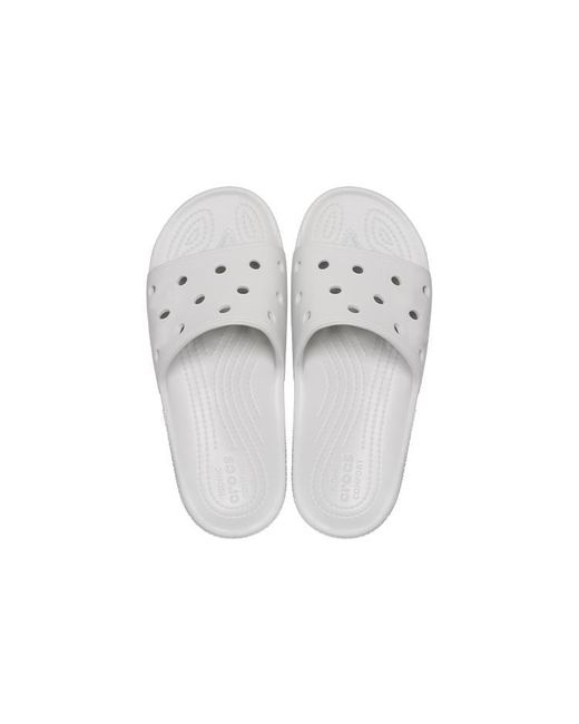 CROCSTM White Classic Slide for men