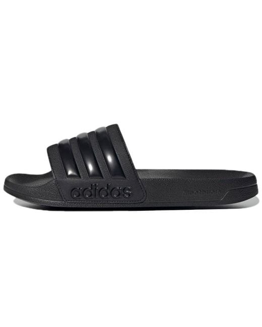 Adidas Blue Adilette Shower Slide 'Triple'
