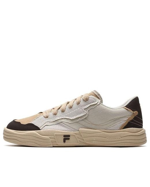 Fila White Pop 2 Skate Shoes for men