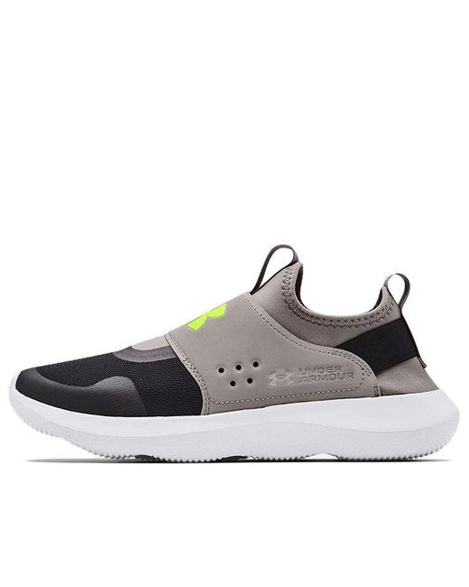 Under Armour Gray Runplay 'Concrete' for men