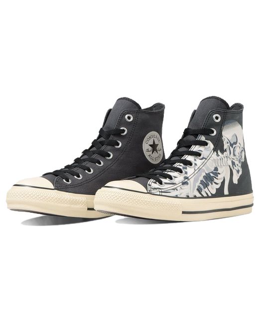 Converse Chuck Taylor All Star Ukiyoeprint Skull High Top in Blue for Men Lyst UK