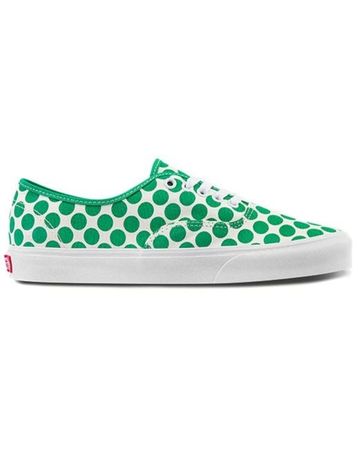 Vans Green Moca X Authentic 'Logo' for men