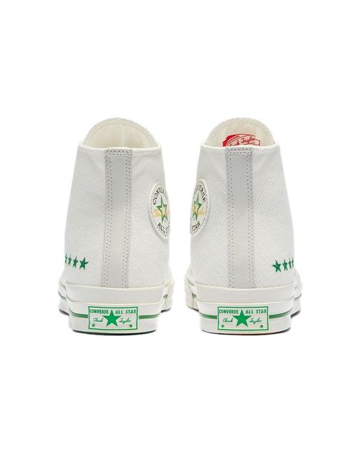 Converse White Chuck 70 High Stars'