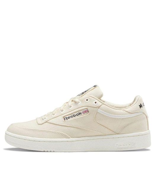 Reebok White Club C 85 Grow Leisure Sneakers for men