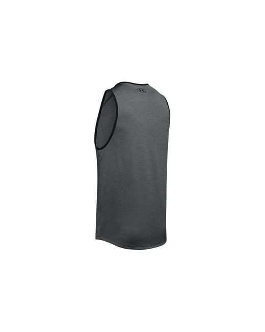 Under Armour Gray Tech Tank Top for men