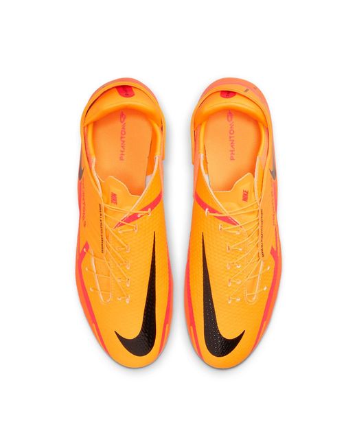 Nike Orange Phantom Gt2 Academy Flyease Fg Mg for men