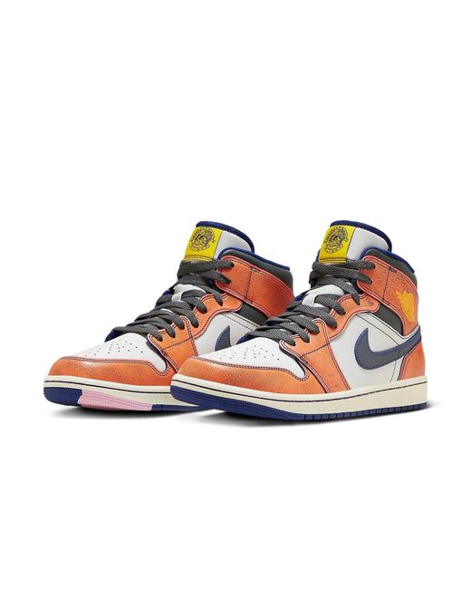 Nike Blue 1 Mid Se 'Flight Vintage' for men