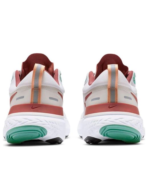 Nike White React Miler 'Light Bone Healing Jade Gelati' for men