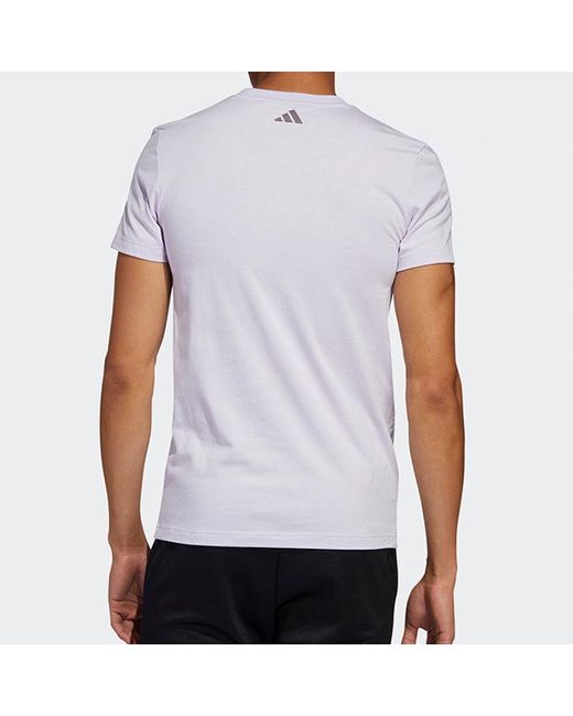 Adidas White Sports Stylish Short Sleeve for men
