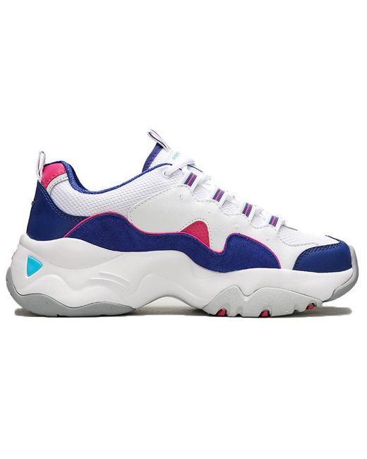 Skechers Wmns D Lites 3.0 Zenway Low Top Sneakers in Blue Lyst UK