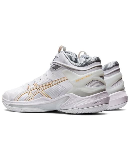 Asics White Gel Burst 24 Wide for men