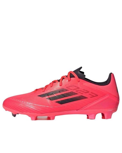 Adidas Red F50 League Firm/Mutli-Ground Boots 'Turbo Aurora' for men