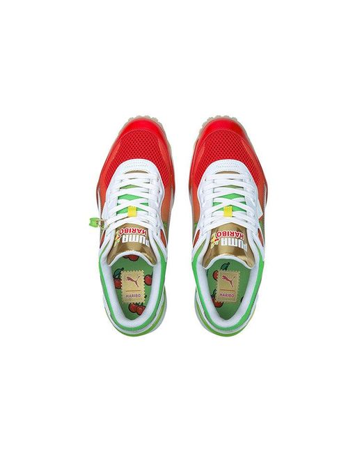 PUMA Green Haribo X Street Rider 'Happy Cherries' for men