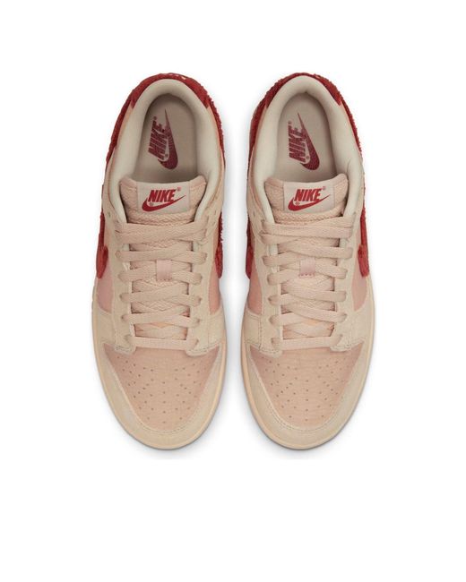 Nike Pink (Wmns) Dunk Low 'Terry Swoosh'