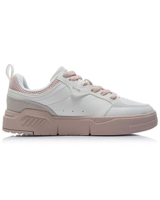 Li-ning White (Wmns) Ace Low