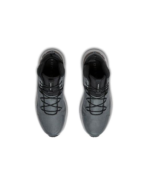 Under Armour Black Charged Bandit Trek 'Pitch' for men