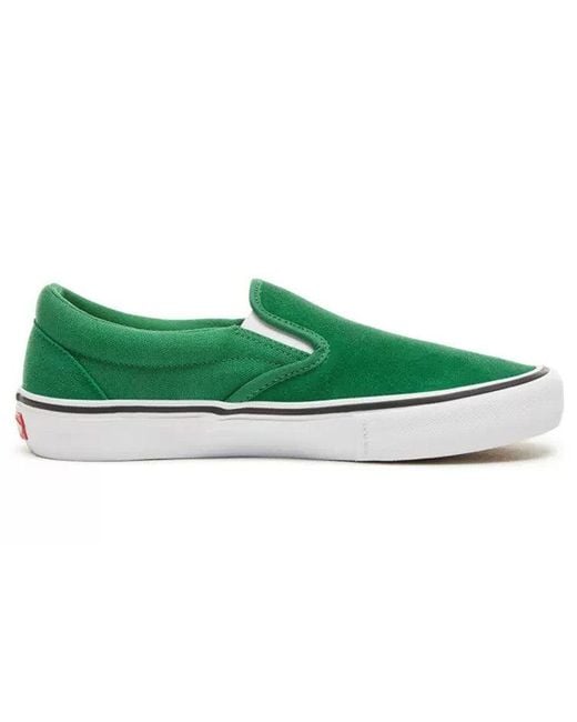 Vans Green Slip-On Pro 'Amazon' for men