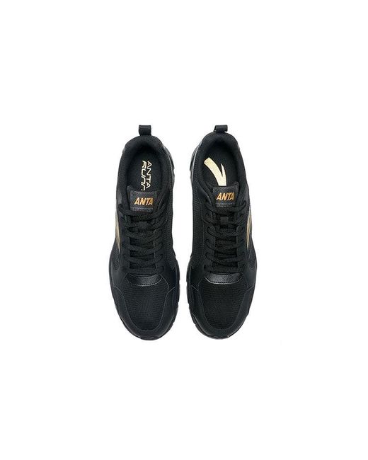 Anta Black Running Series Sneakers for men