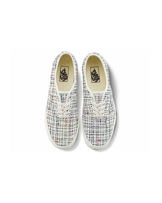 Vans White Authentic Sport Shoes Multi-Color for men