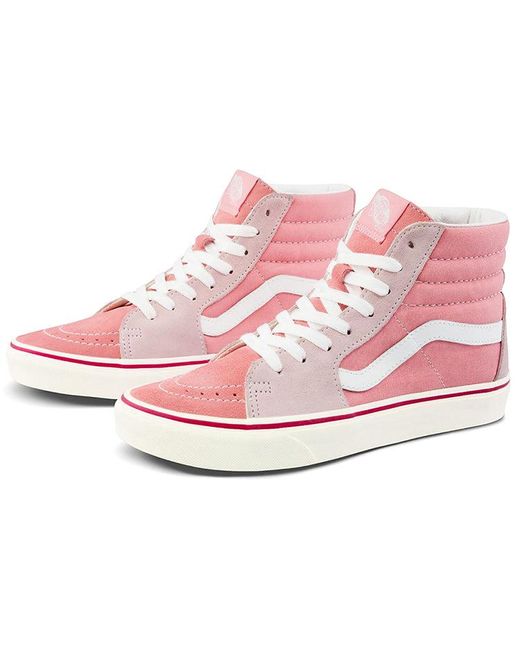 Vans Pink Sk8-Hi for men