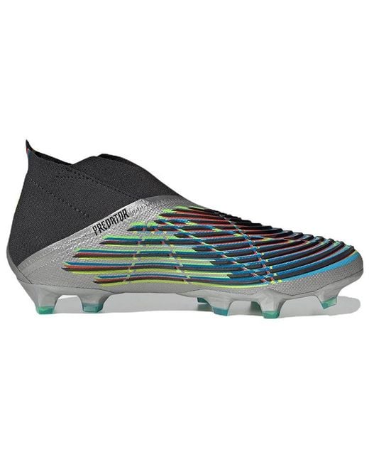 Adidas Blue Predator Edge+ Fg Metallic' for men