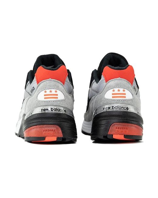 New Balance Blue Dtlr X 992 Made for men