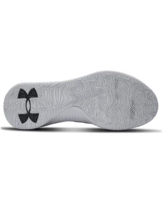 Under Armour Gray Jet Basketball Shoes for men