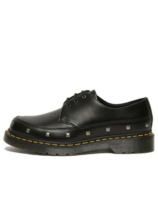 Dr. Martens Black 1461 Stud Ll