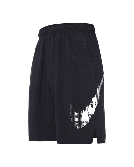 Nike Blue Dry Flex Logo Woven Sports Short for men