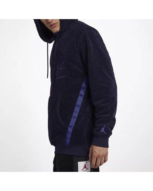 Nike Blue Flight Fleece Stay Warm Contrasting Colors Sports for men