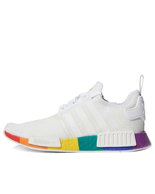 Adidas White Nmd_R1 'Pride' for men