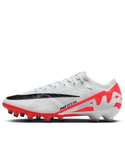 Nike White Mercurial Vapor 15 Elite 'Bright Crimson' Dj5167-600 for men