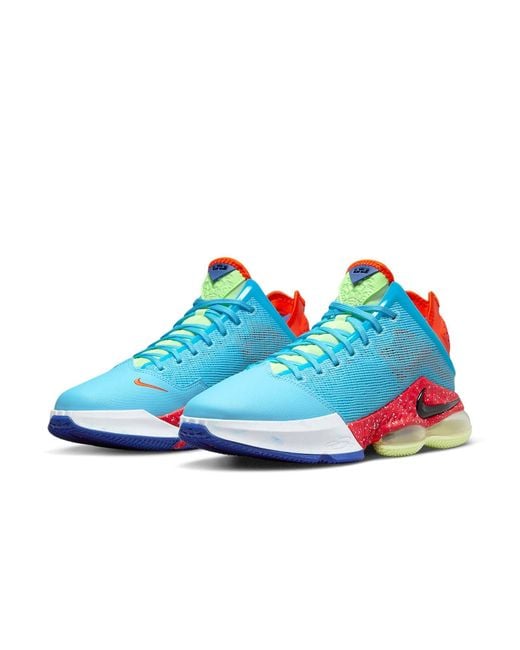 Nike Blue Lebron 19 Low Ep Chill' for men